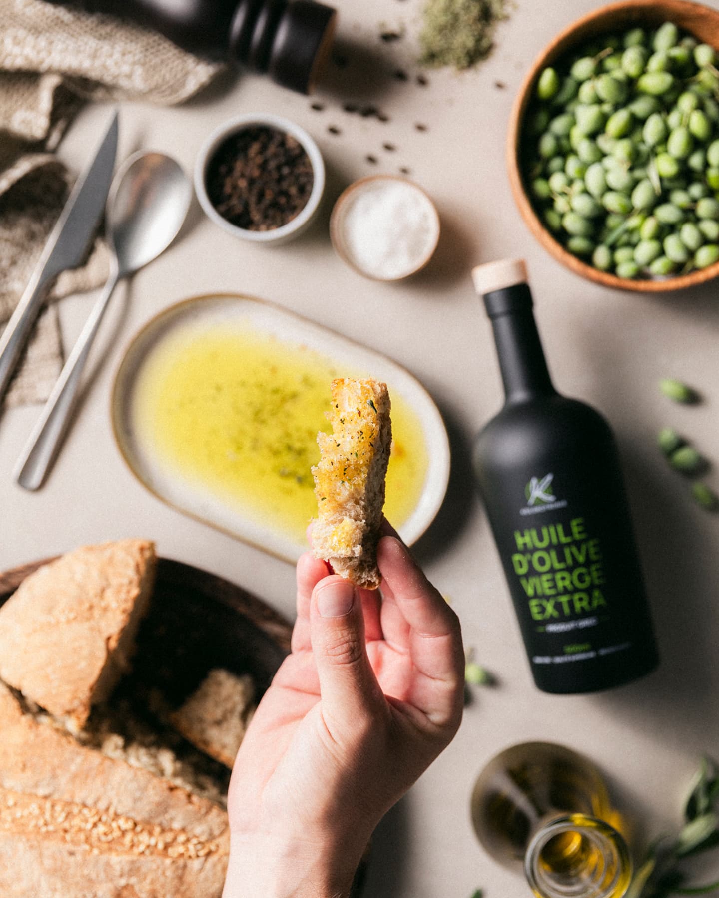 Huile d'olive grecque Kolokotronis — idéale pour la cuisine méditerranéenne au quotidien