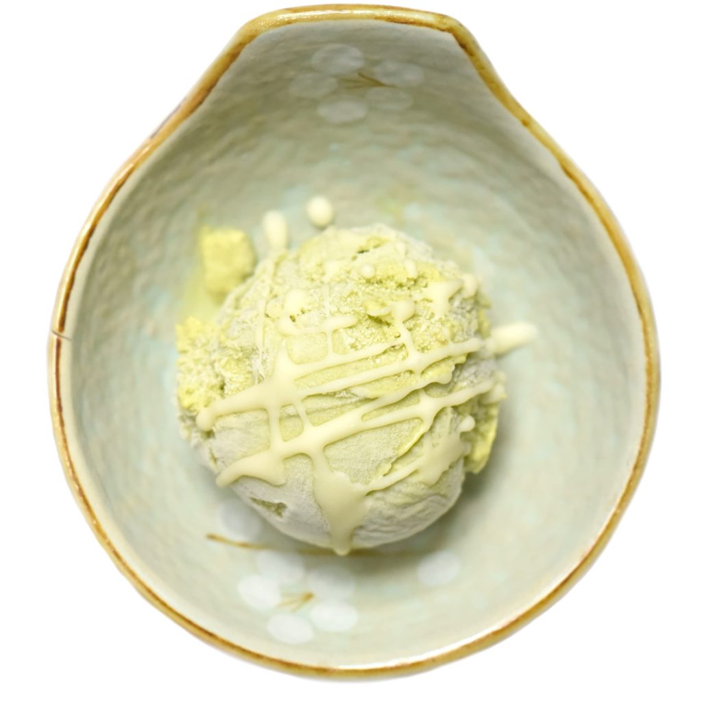 Glace à l’huile d’olive - Huile d'Olive Vierge Extra Grecque