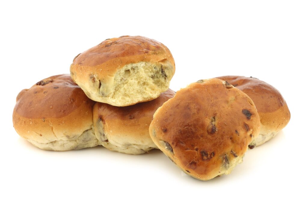 Petits pains aux raisins sans sucre