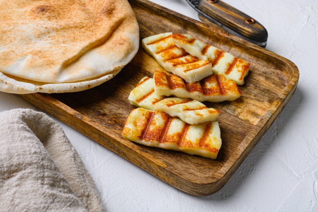 Halloumi grillé